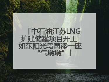 中石油江苏LNG扩建储罐项目开工 如东阳光岛再添一座“气墩墩”